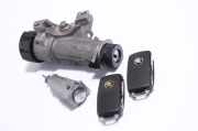 Z�ndschloss/schliesszylinder T�r mit 2 Schl�ssel 6R0905851D Skoda Fabia 1.4 MPI Facelift 5J 63 86 62615