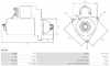 Starter 12 V 1,6 kW AS-PL S6194