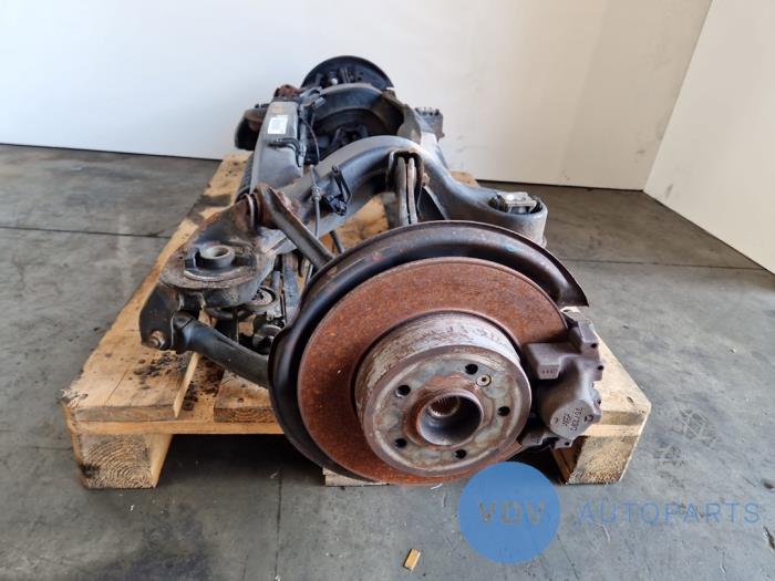 Hinterachse Hinterradantrieb von einem Mercedes CLK