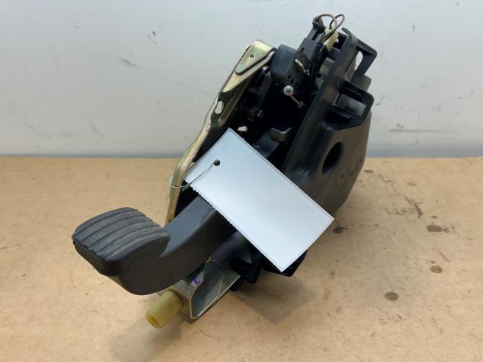 Handbremse Mechanik von einem Mercedes C-Klasse