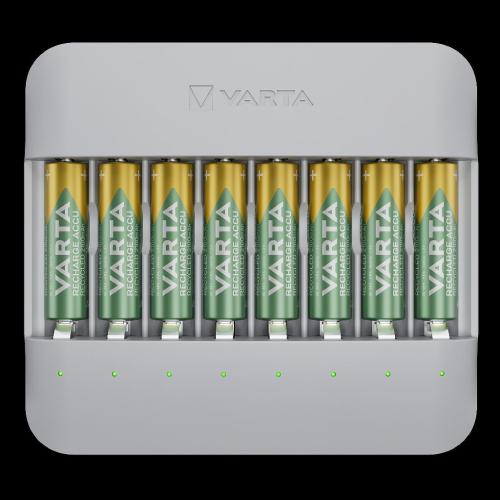 VARTA Eco Charger Multi Recycled 8x AA 2100 mAh Box Bild VARTA Eco Charger Multi Recycled 8x AA 2100 mAh Box