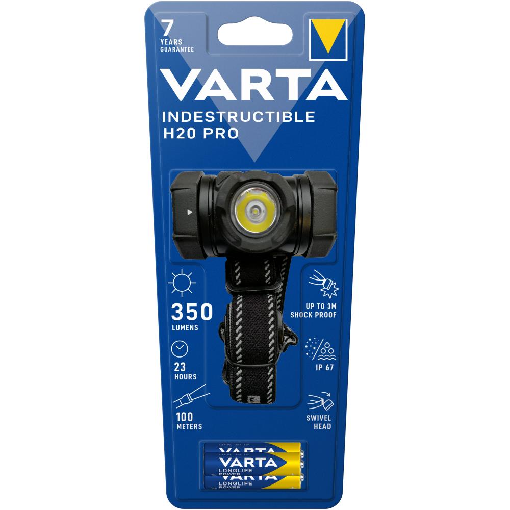 VARTA Indestructible H20 Pro 3AAA mit Batt.