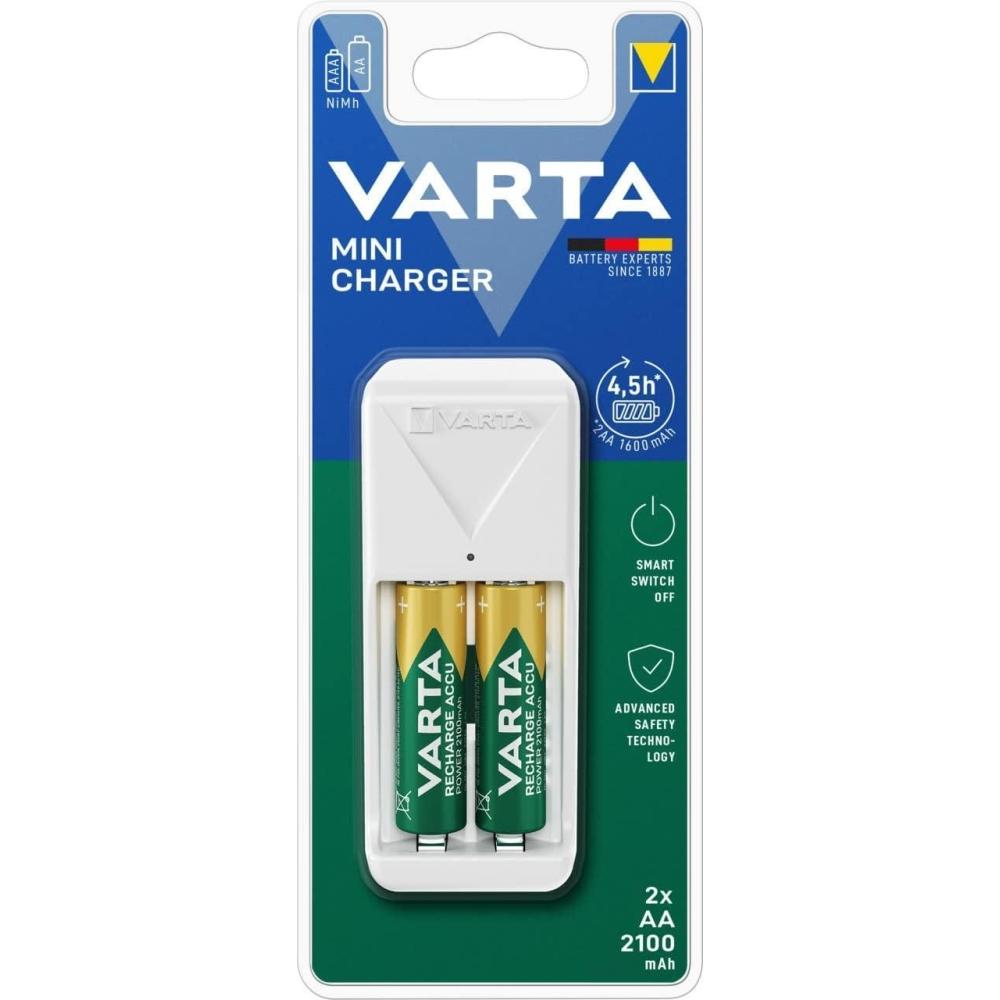VARTA Mini Charger 2x AA 2100 mAh 56706