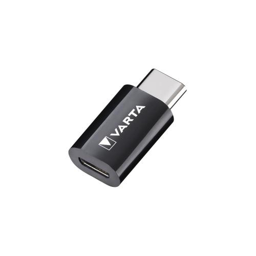 VARTA Charge & Sync Adapter Micro USB to USB Type C Bild VARTA Charge & Sync Adapter Micro USB to USB Type C