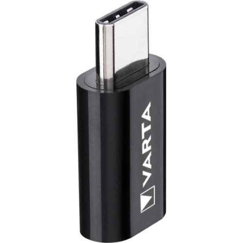 VARTA Charge & Sync Adapter Micro USB to USB Type C Bild VARTA Charge & Sync Adapter Micro USB to USB Type C