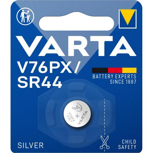 VARTA SILVER Coin V76PX/SR44 Blister 1 Bild VARTA SILVER Coin V76PX/SR44 Blister 1