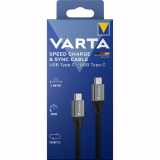 VARTA Speed Charge & Sync Kabel USB Type C auf USB Type C Box