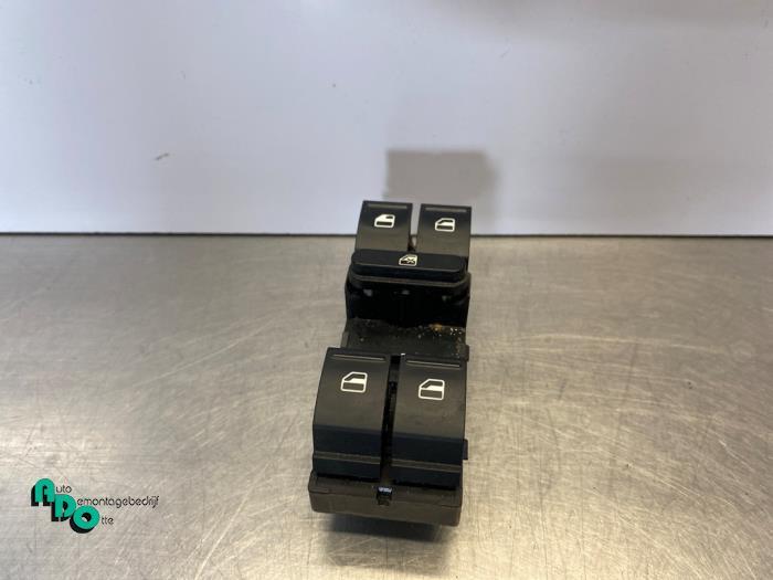 Schalter für Fensterheber Seat Ibiza IV ST 6J 1K4959857B Bild Schalter für Fensterheber Seat Ibiza IV ST 6J 1K4959857B