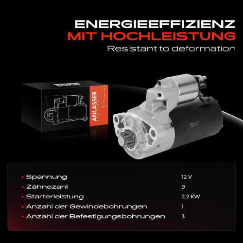Frankberg 1x Anlasser Starter für VW Touareg 7L6 7L7 7LA 7P5 7P6 Audi Q7 4LB Porsche Cayenne 92A 9PA 3.0L Bj ab 2004 Bild Frankberg 1x Anlasser Starter für VW Touareg 7L6 7L7 7LA 7P5 7P6 Audi Q7 4LB Porsche Cayenne 92A 9PA 3.0L Bj ab 2004