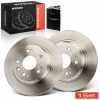 2x Bremsscheiben Hinterachse f&uuml;r Honda FR-V BE Stream RN 1.7L 1.8L 2.0L 2.2L 2001-2009