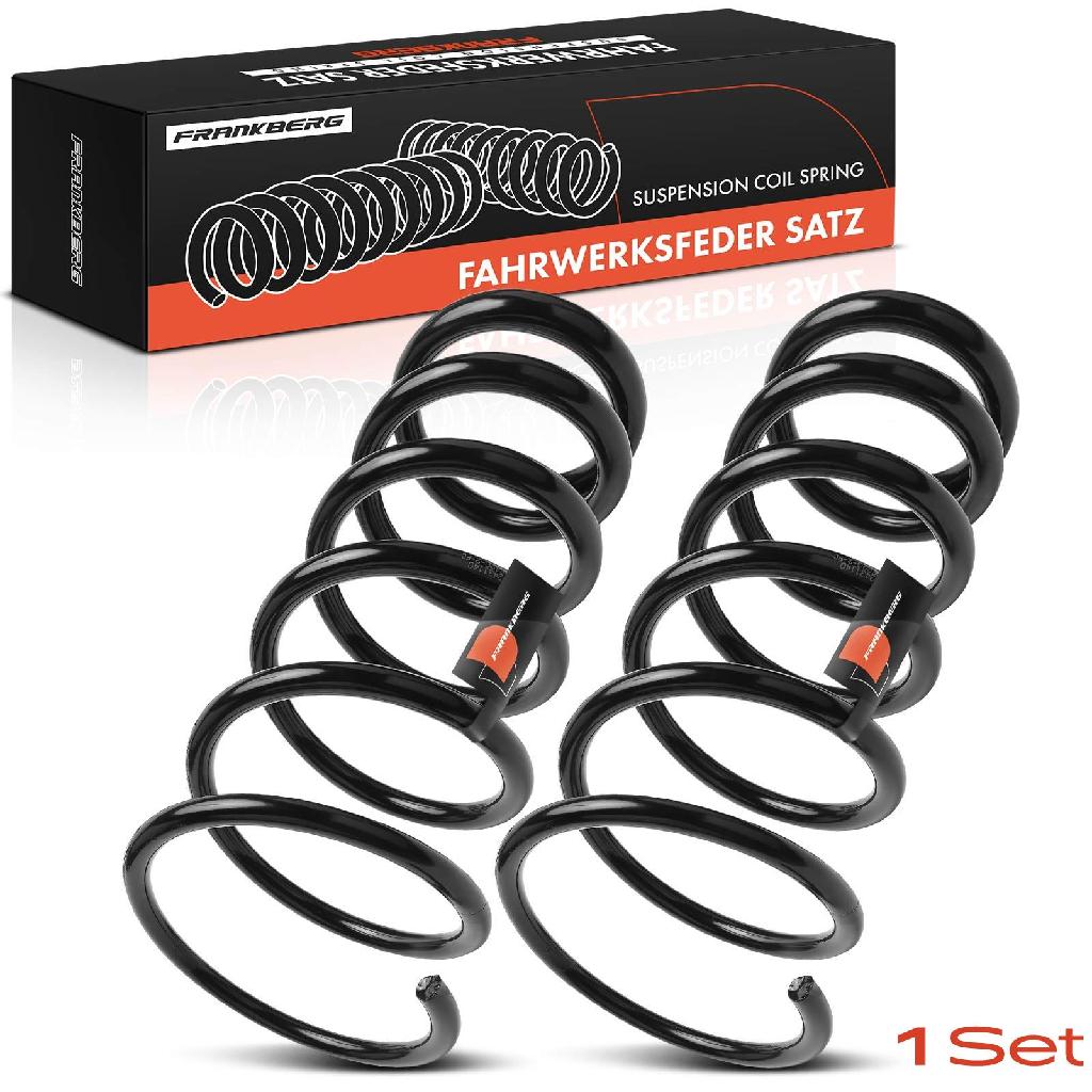 Frankberg 2x Fahrwerksfeder Hinterachse für Hyundai Tucson JM KIA Sportage JE KM 2.0L 2.7L 2004-2010