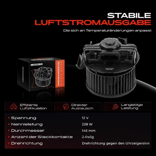 1x Gebläsemotor Innenraumgebläse für Nissan Micra III K12 NV200 Note E11 1.2-1.6L Bild 1x Gebläsemotor Innenraumgebläse für Nissan Micra III K12 NV200 Note E11 1.2-1.6L