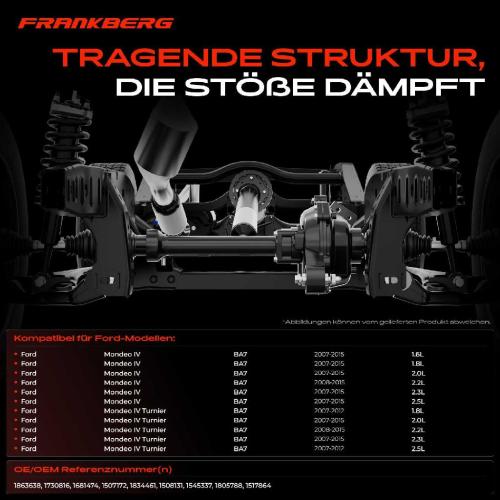 1x Achskörper Achsträger Motorträger Vorderachse für Ford Mondeo 4 Stufenheck/Turnier BA7 2007-2015 Bild 1x Achskörper Achsträger Motorträger Vorderachse für Ford Mondeo 4 Stufenheck/Turnier BA7 2007-2015