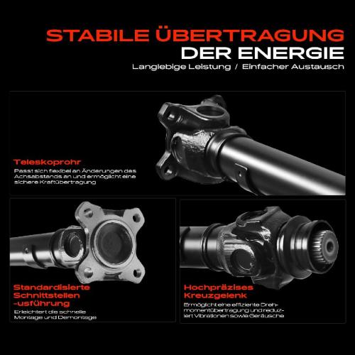 1x Kardanwelle Gelenkwelle Vorderachse für BMW X3 F25 X4 F26 2.0L 3.0L 2010-2018 Bild 1x Kardanwelle Gelenkwelle Vorderachse für BMW X3 F25 X4 F26 2.0L 3.0L 2010-2018