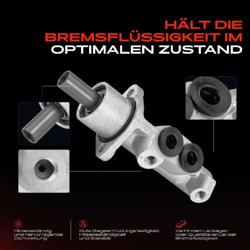 1x Hauptbremszylinder Bremszylinder für Renault Megane I BA0/1 EA0/1 DA0/1 LA0/1 Scénic I Bild 1x Hauptbremszylinder Bremszylinder für Renault Megane I BA0/1 EA0/1 DA0/1 LA0/1 Scénic I