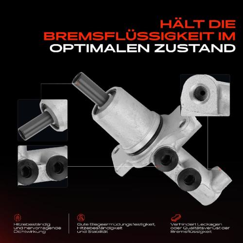 1x Hauptbremszylinder Bremszylinder für VW LT 28-46 II Pritsche/Fahrgestell Kasten Bild 1x Hauptbremszylinder Bremszylinder für VW LT 28-46 II Pritsche/Fahrgestell Kasten