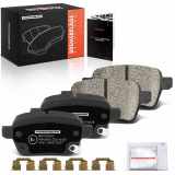 Frankberg 4x Bremsbeläge Hinterachse für Fiat 500L Tipo Kombi Schrägheck Stufenheck Opel Adam Corsa E Kasten/Schrägheck