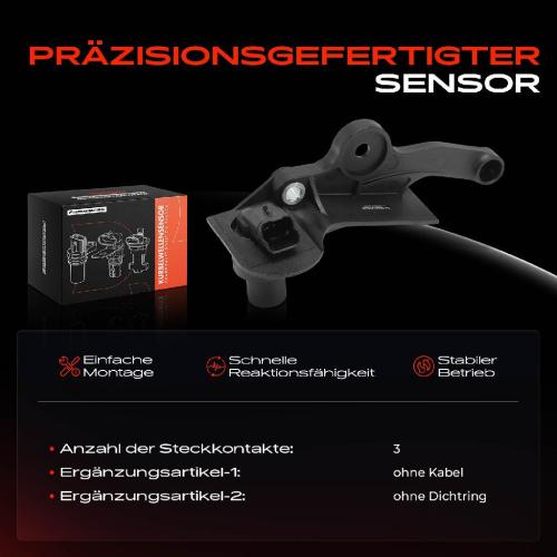 1x Kurbelwellensensor Impulsgeber für Citroën Berlingo C2 C3 Xsara Peugeot 206 306 307 Fiat Bild 1x Kurbelwellensensor Impulsgeber für Citroën Berlingo C2 C3 Xsara Peugeot 206 306 307 Fiat