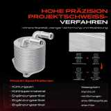 1x Ölkühler Motoröl für BMW 2 Active/Gran Tourer F45 F46 218d X1 F48 X2 F39