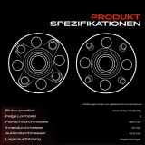 1x Radnabe Radlagersatz Hinterachse beidseitig für Ford Tourneo Custom V362 Bus Transit Kasten V363 Bj ab 2012