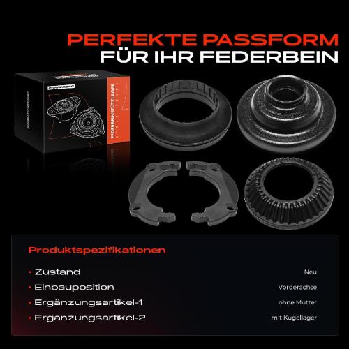 1x Domlager Federbeinstütz lager für OPEL Astra H Zafira B A04 2004-2014 Bild 1x Domlager Federbeinstütz lager für OPEL Astra H Zafira B A04 2004-2014
