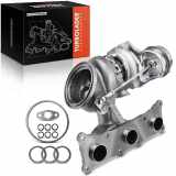 1x Turbolader Abgaskrümmer Einheit für BMW X6 E71 E72 3.0L 2007-2014