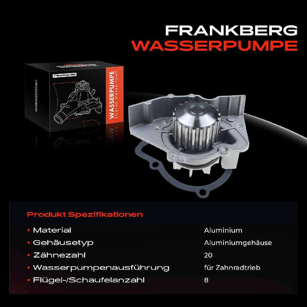 1x Wasserpumpe Kühlwasserpumpe für Citroën Berlingo Jumper Xantia Peugeot 306 405 Fiat Lancia Rover