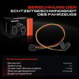 1x Geschwindigkeitssensor für Volvo C30 533 C70 542 S80 II 124 XC60 I 2006-2017