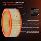 1x Luftfilter Filtereinsatz für Ford Ranger ET Mazda BT-50 Pick-up Toyota Fortuner Hilux