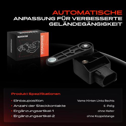 1x Höhensensor Niveauregulierung Links Rechts für Volvo V60 I 155 V60 I Cross Country Bild 1x Höhensensor Niveauregulierung Links Rechts für Volvo V60 I 155 V60 I Cross Country