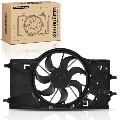 Frankberg 1x Motorkühller Einfachlüfter mit Kühlerlüfterrahmen Renault Laguna III BT0/1 KT0/1 2.0L Bild Frankberg 1x Motorkühller Einfachlüfter mit Kühlerlüfterrahmen Renault Laguna III BT0/1 KT0/1 2.0L