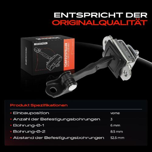 Frankberg 1x Türfeststeller Türfangband Türstopper Vorne für Skoda Fabia I Combi Praktik Stufenheck 6Y2 6Y5 Bild Frankberg 1x Türfeststeller Türfangband Türstopper Vorne für Skoda Fabia I Combi Praktik Stufenheck 6Y2 6Y5