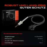 1x Abgastemperatursensor für Renault Megane Laguna Nissan X-Trail