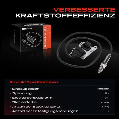 1x Nox Sensor Nitrogen Oxide Lamdasonde Katalysator für VW Golf VII Variant T-ROC Audi Skoda Seat Bild 1x Nox Sensor Nitrogen Oxide Lamdasonde Katalysator für VW Golf VII Variant T-ROC Audi Skoda Seat