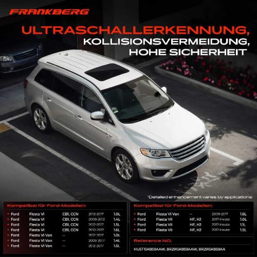 Frankberg 1x Parksensor PDC Sensor Vorne für Ford Fiesta HF HJ CB1 Transit Connect Bild Frankberg 1x Parksensor PDC Sensor Vorne für Ford Fiesta HF HJ CB1 Transit Connect