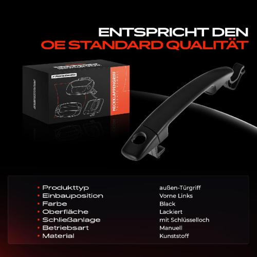 1x Türgriff Vorne Links außen für Citroën C5 III Break 1.6L 1.8L 2.0L 2.2L 2.7L 3.0L 2008-2017 Bild 1x Türgriff Vorne Links außen für Citroën C5 III Break 1.6L 1.8L 2.0L 2.2L 2.7L 3.0L 2008-2017