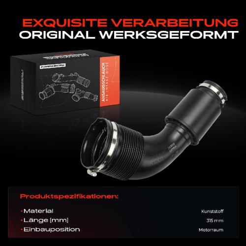 1x Ansaugschlauch, Luftfilter für Audi A8 4H2 4H8 4HC 4HL 2010-2018 Bild 1x Ansaugschlauch, Luftfilter für Audi A8 4H2 4H8 4HC 4HL 2010-2018
