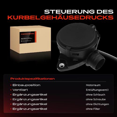 1x Ventil Kurbelgehäusentlüftung für Mercedes-Benz W203 W204 W211 S211 3.0L Bild 1x Ventil Kurbelgehäusentlüftung für Mercedes-Benz W203 W204 W211 S211 3.0L