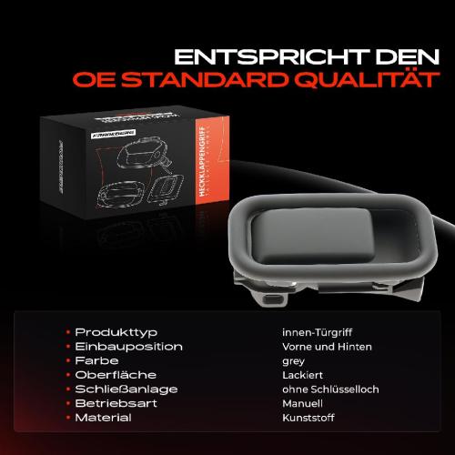 1x Türgriff Vorne innen für Iveco Daily II Bus Kasten Kipper 2.5L 2.8L 1989-1999 Bild 1x Türgriff Vorne innen für Iveco Daily II Bus Kasten Kipper 2.5L 2.8L 1989-1999