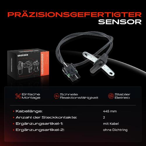 1x Kurbelwellensensor Impulsgeber für Renault 11 18 25 Rapid Super 5 1.4L 1.6L 2.0L Bild 1x Kurbelwellensensor Impulsgeber für Renault 11 18 25 Rapid Super 5 1.4L 1.6L 2.0L