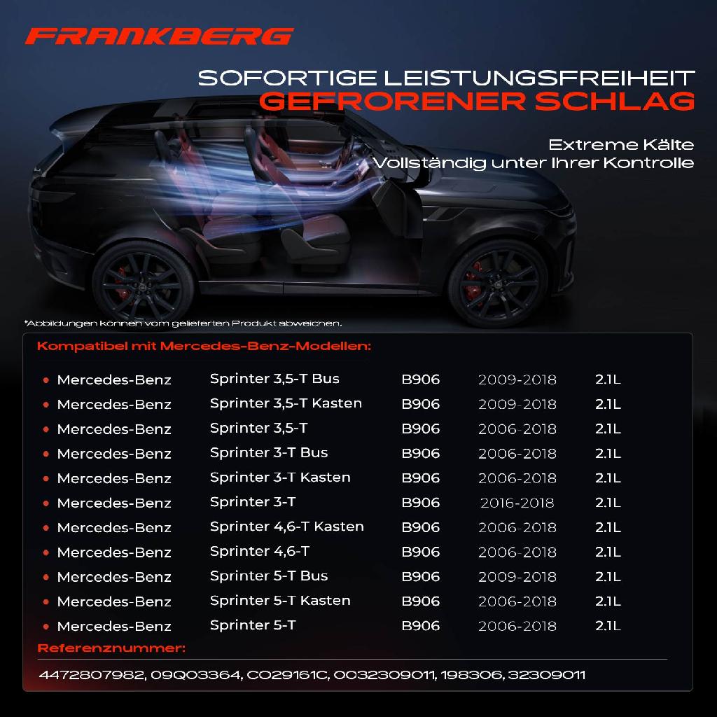 1x Klimakompressor für Mercedes-Benz Sprinter 3,5-T 3-T 4,6-T B906 2.1L 2006-2018