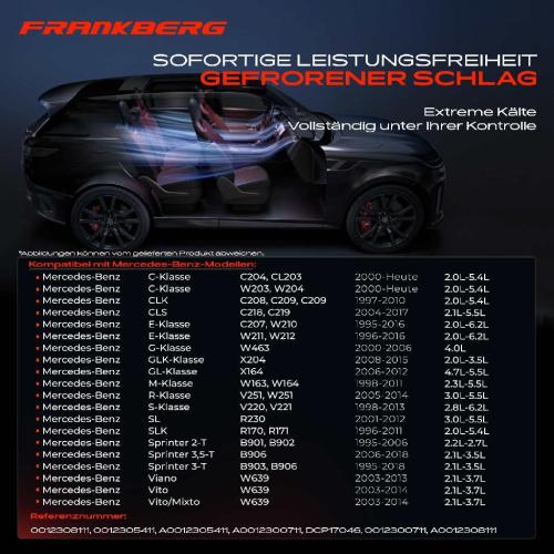 Frankberg 1x Klimakompressor für Mercedes-Benz C-Klasse W203 W204 C204 S204 E-Klasse W210 W211 W212 Bild Frankberg 1x Klimakompressor für Mercedes-Benz C-Klasse W203 W204 C204 S204 E-Klasse W210 W211 W212