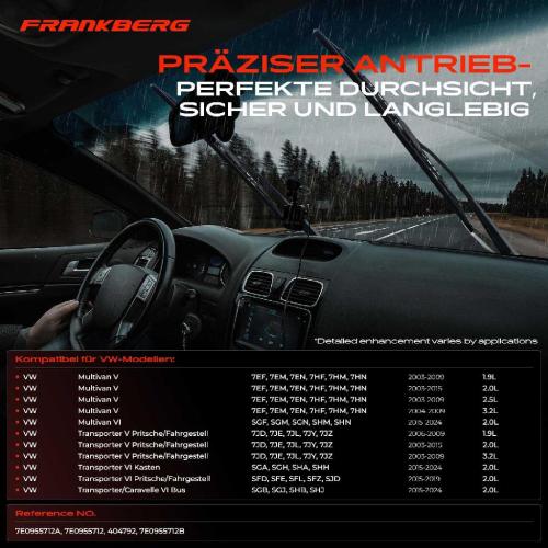 1x Wischermotor Scheibenwischermotor Hinten für VW Multivan V 7E Transporter V 7EA Bild 1x Wischermotor Scheibenwischermotor Hinten für VW Multivan V 7E Transporter V 7EA