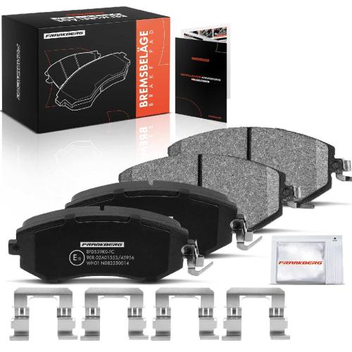 4x Bremsbeläge Vorderachse für Subaru BRZ Forester Impreza Schrägheck Stufenheck Legacy V Station Wagon Bild 4x Bremsbeläge Vorderachse für Subaru BRZ Forester Impreza Schrägheck Stufenheck Legacy V Station Wagon