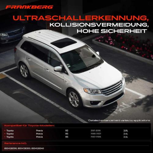 Frankberg 1x Parksensor PDC Sensor Hinten für Toyota Previa R3 2.0L 2.4L 2000-2006 Bild Frankberg 1x Parksensor PDC Sensor Hinten für Toyota Previa R3 2.0L 2.4L 2000-2006