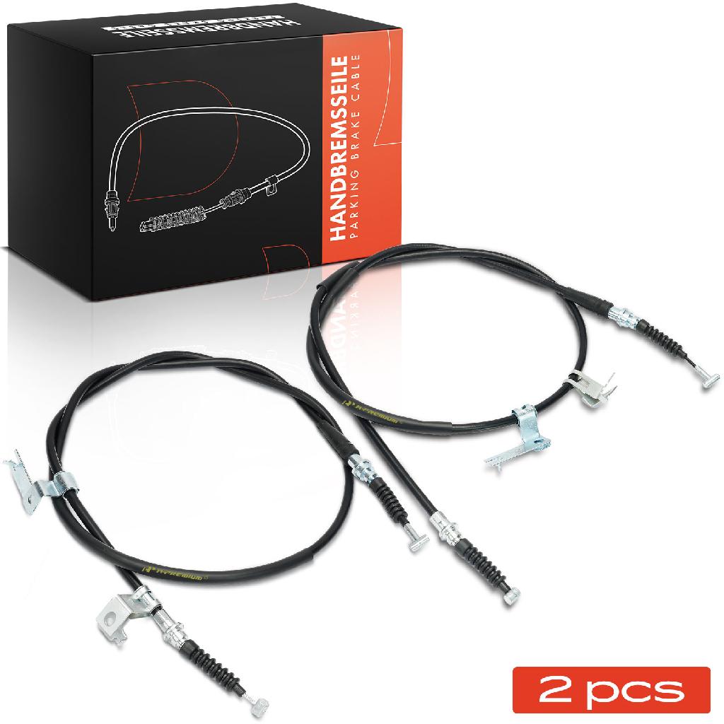 2x Seilzug Feststellbremse Hinterachse beidseitig für Mazda 323 F VI 323 S VI 626 V GF