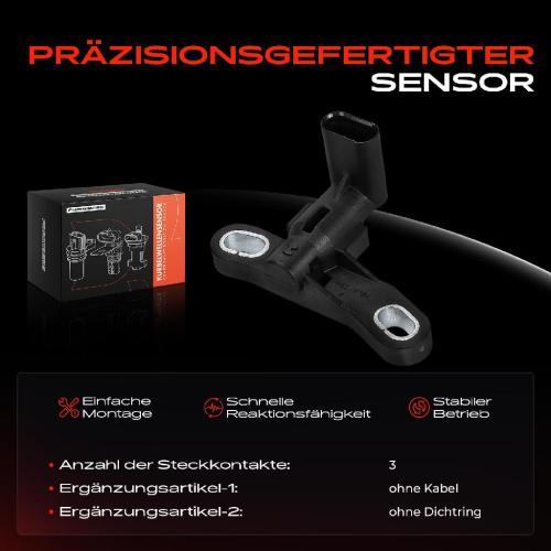 1x Kurbelwellensensor Impulsgeber für Ford Focus III Galaxy Kuga II Mondeo V S-Max Bild 1x Kurbelwellensensor Impulsgeber für Ford Focus III Galaxy Kuga II Mondeo V S-Max