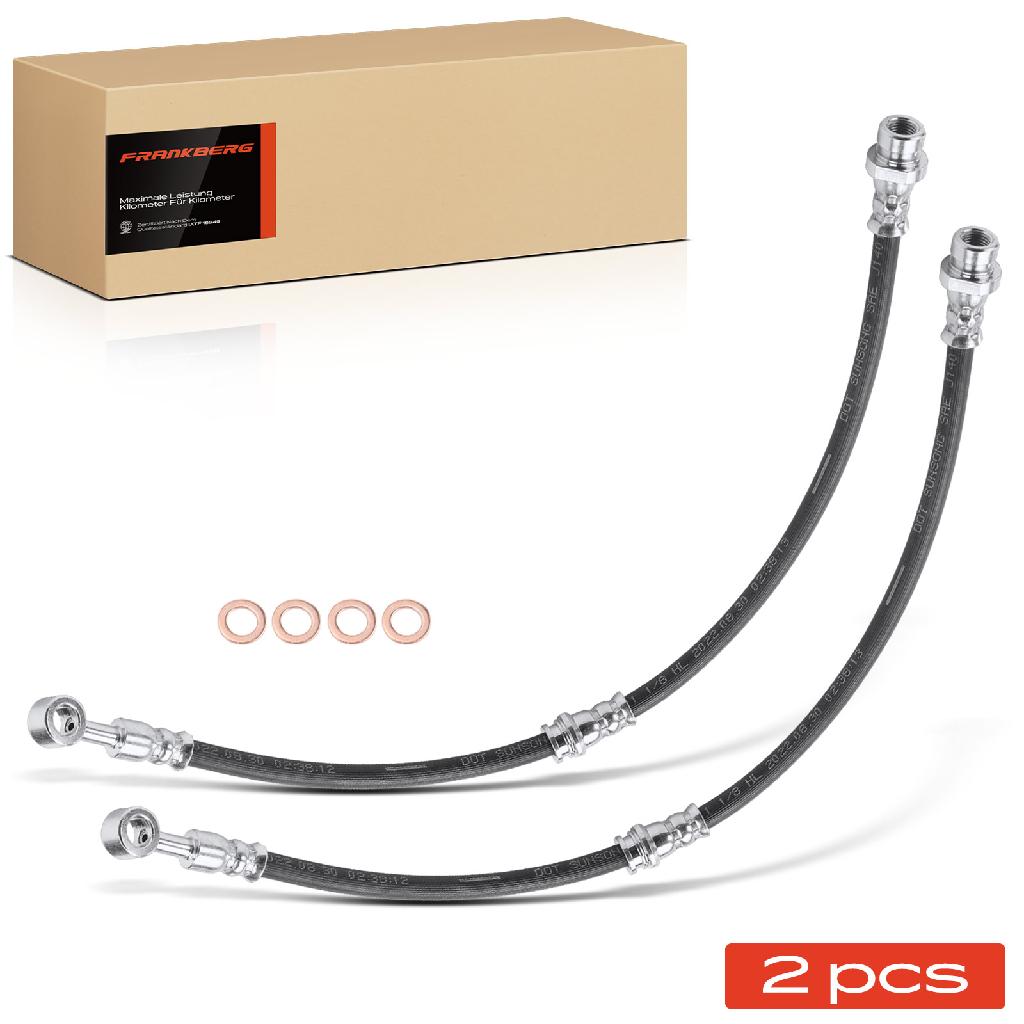 2x Bremsschlauch Bremsschläuche Hinten für Hyundai Coupe GK Elantra XD 1.6L-2.0L