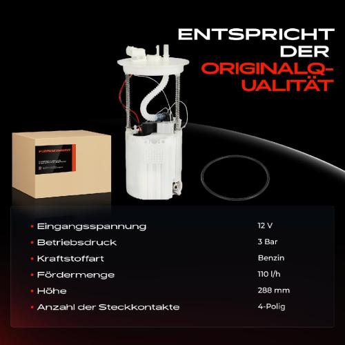 1x Kraftstoffpumpe für Chevrolet Spark M300 1.0L 1.2L 2010-2015 Bild 1x Kraftstoffpumpe für Chevrolet Spark M300 1.0L 1.2L 2010-2015