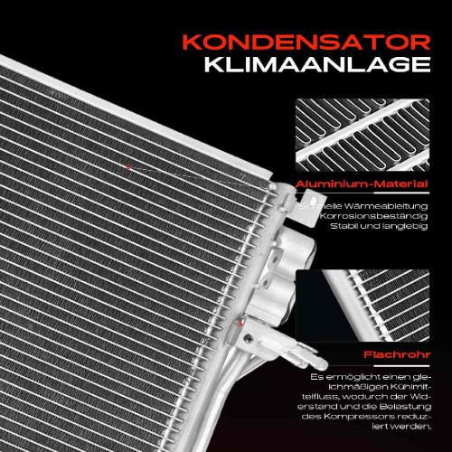 1x Kondensator Klimaanlage für Audi A8 4E2 4E8 3.2L 3.7L 4.2L Bild 1x Kondensator Klimaanlage für Audi A8 4E2 4E8 3.2L 3.7L 4.2L
